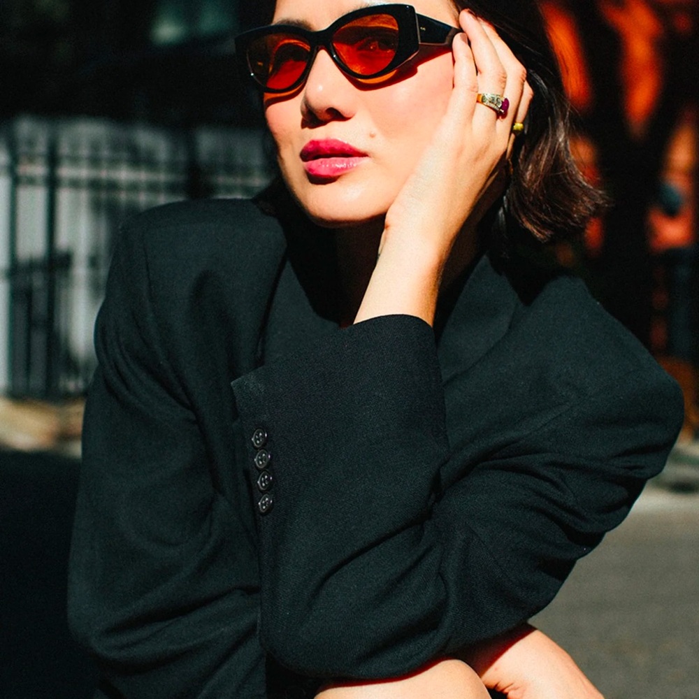 NWT Aperçu Suarez Sisters 01 Sunglasses — Licorice